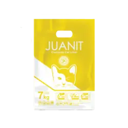 خاک گربه سوپر پریمیوم با عطر لیمو ژوانیت وزن 7 کیلوگرم