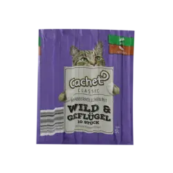 اسنک تشویقی گربه کچت با طعم گوشت شکار و مرغ Cachet Treat Game & Chicken بسته 5 عددی