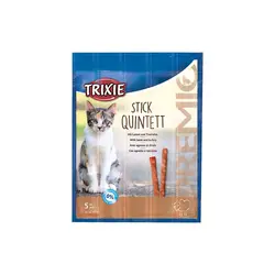 تشویقی گربه تریکسی مدل Sticks Quintett با طعم بره و بوقلمون بسته 5 عددی