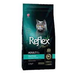 غذای خشک گربه رفلکس پلاس مدل Sterilised with Chicken وزن 1.5 کیلوگرم