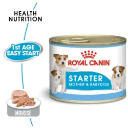 کنسرو غذای سگ رویال کنین مدل Starter Mother & Babydog وزن ۱۹۵ گرم