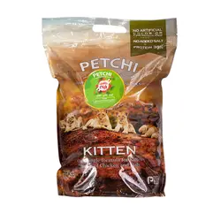 غذای خشک پرمیوم بچه گربه پتچی مدل Kitten Chicken & Fish وزن 1.7 کیلوگرم