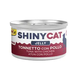 کنسرو غذای گربه جیم‌ کت با طعم ماهی تن و مرغ GimCat Tuna & Chicken وزن 70 گرم