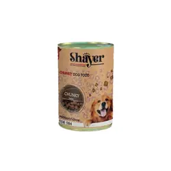 کنسرو غذای سگ شایر با طعم سیرابی Shayer Chunky Tripe وزن 400 گرم