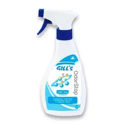 اسپری از بین برنده بو نامطبوع جیلز Gills Odor Stop حجم 300 میلی لیتر