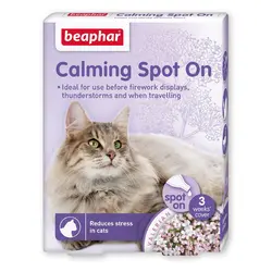 قطره آرامبخش گربه بیفار Beaphar Calming Spot On بسته 3 عددی
