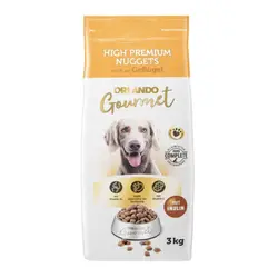غذای خشک سگ بالغ اورلاندو با طعم گوشت پرندگان Orlando Gourmet Adult Poultry وزن 3 کیلوگرم
