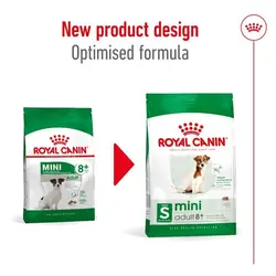 غذای خشک سگ رویال کنین +8 Royal Canin Mini Adult وزن 2 کیلوگرم