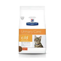 غذا خشک گربه یورینری هیلز Hills Urinary c/d وزن 1.5 کیلوگرم