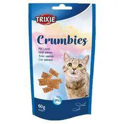 تشویقی بیسکویتی گربه تریکسی با طعم سالمون Trixie Crumbies وزن 60 گرم