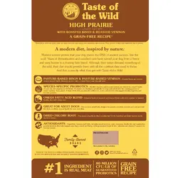غذای خشک سگ تیست آف د وایلد Taste Of The Wild Prairie Canine وزن 2.27 کیلوگرم