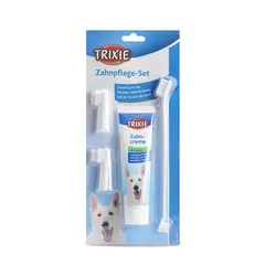 ست مسواک و خمیر دندان سگ تریکسی مدل Dental Care