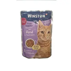 پوچ گربه وینستون در ژله Winston In Jelly Pack بسته 12 عددی