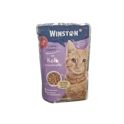 پوچ گربه وینستون در ژله Winston In Jelly Pack بسته 12 عددی