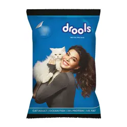 غذای خشک گربه درولز با طعم ماهی اقیانوس Drools Ocean Fish وزن 500 گرم