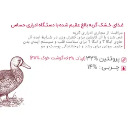 غذای خشک گربه بابین عقیم شده Babin Sterilised Urinary وزن 2 کیلوگرم