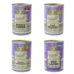 بسته کنسرو گربه کچت Cachet Conserve Pack مجموعه 4 عددی