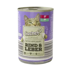 بسته کنسرو گربه کچت Cachet Conserve Pack مجموعه 4 عددی