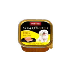 غذای کاسه ای سگ با طعم بوقلمون و پنیر آنیموندا Animonda Light Lunch Turkey & Cheese وزن 150 گرم