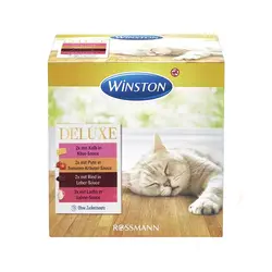 بسته پوچ گربه وینستون مدل Deluxe Sauce Pack مجموعه 8 عددی