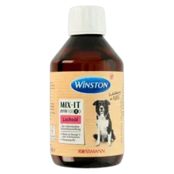 مکمل روغن ماهی سگ وینستون مدل Mix-It حجم 250 میلی لیتر