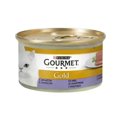 کنسرو غذای گربه گورمت مدل Gold Lamb وزن ۸۵ گرم