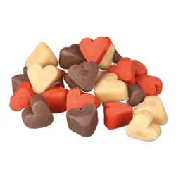 تشویقی سگ تریکسی مدل Mini Hearts با طعم مخلوط وزن 200 گرم
