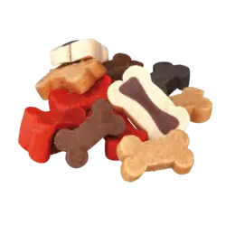 تشویقی سگ تریکسی مدل Bony Mix با طعم مخلوط وزن 500 گرم