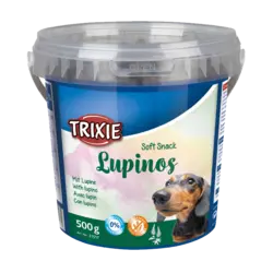 تشویقی سگ تریکسی مدل Lupinos با طعم گوشت پرندگان وزن 500 گرم