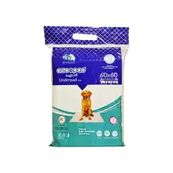 پد زیرانداز بهداشتی سگ و گربه آسوپد 60*60 بسته 5 عددی