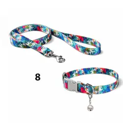 قلاده گردنی سگ نیناپت مدل ریتم همراه لید سایز ۱