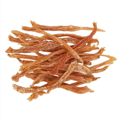 تشویقی گربه هاپومیل مدل Chicken Chest Strips وزن 50 گرم