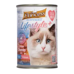 بسته کنسرو غذای گربه پرینسس مدل Adult Pack مجموعه ۴ عددی