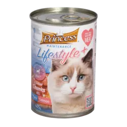 بسته کنسرو غذای گربه پرینسس مدل Adult Pack مجموعه ۴ عددی