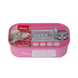 غذای کاسه ای گربه ونپی مدل Tuna & Chicken وزن ۱۲۰ گرم