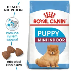 غذای خشک توله سگ رویال کنین مدل Mini Indoor Puppy وزن 1.5 کیلوگرم