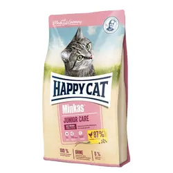 غذای خشک گربه هپی کت مدل Junior Care وزن 10 کیلوگرم