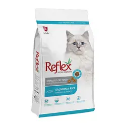 غذای خشک گربه رفلکس مدل Salmon Sterilised وزن 1.5 کیلوگرم