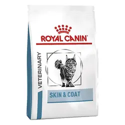 غذای خشک گربه رویال کنین مدل Skin & Coat وزن 1.5 کیلوگرم