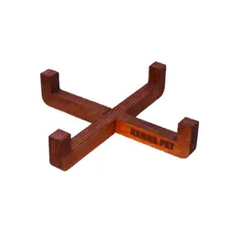 پایه چوبی ظروف سرامیکی حناپت سایز M