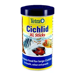 غذای استیک بلند مخصوص ماهی سیچلاید تترا Tetra Cichlid XL Sticks حجم 1 لیتر