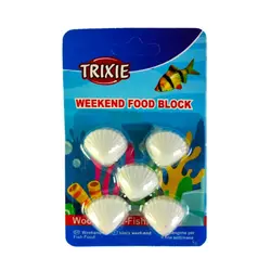 غذای مسافرتی ماهی آکواریومی تریکسی Trixie Weekend Food Block بسته 5 عددی