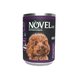بسته کنسرو پته سگ نوول Novel Pate Pack Cats 400 Gr مجموعه 2 عددی