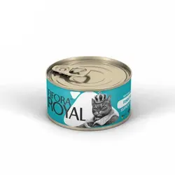 کنسرو غذای گربه فیفورا با طعم فیله ماهی کلاسیک Fifora Royal With Fish Fillet Classic وزن 120 گرم