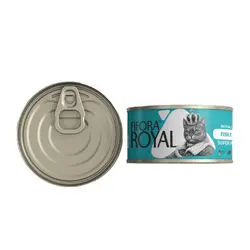 کنسرو غذای گربه فیفورا با طعم فیله ماهی کلاسیک Fifora Royal With Fish Fillet Classic وزن 120 گرم