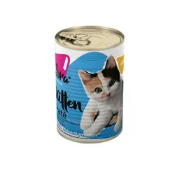 کنسرو غذای بچه گربه فیفورا با طعم میکس گوشت Fifora Kitten Pate Mix Premium وزن 400 گرم