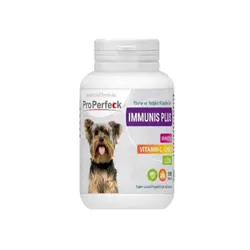 قرص تقویت کننده دستگاه ایمنی سگ پروپرفک Properfeck Dog Immunis Plus Tablet بسته 100 عددی