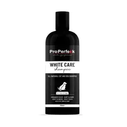 شامپو سگ و گربه تقویت کننده ی موهای سفید پروپرفک ProPerfeck White Care Shampooحجم 250 میلی لیتر