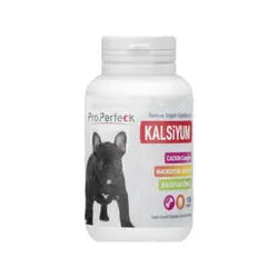 قرص کلسیم سگ پروپرفک Properfeck Dog Calcium Tabet بسته 150 عددی