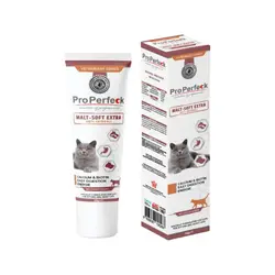 خمیر مالت همراه با مولتی ویتامین گربه پروپرفک Properfeck Cat Malt Soft Extra Paste وزن 100 گرم